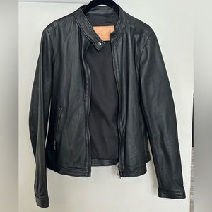 WOMENS LEATHER JACKET HANDMADE IN ITALY